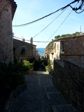 Casco antiguo de Tossa de Mar, donde se encuentra La Lluna