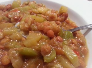 Lentejas con verduras