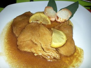 Escalopes de seitán al limón