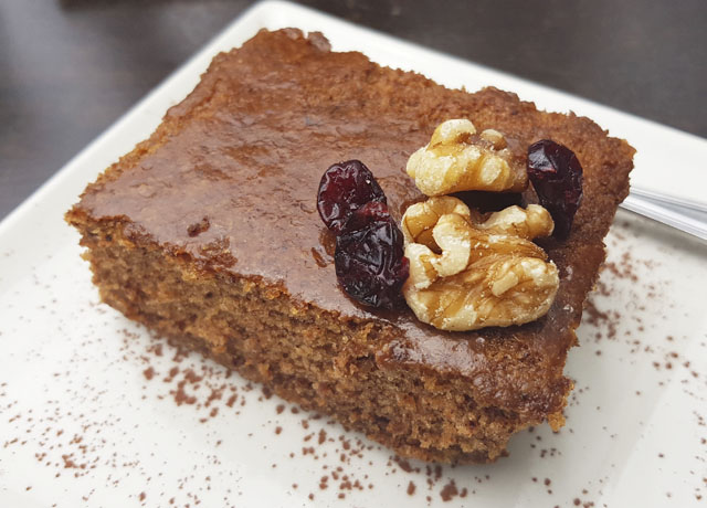 Bizcocho de canela casero.